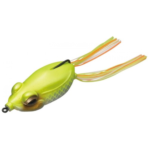 Evergreen Kicker Frog 58mm Hollow Body Topwater Frog Lure JDM