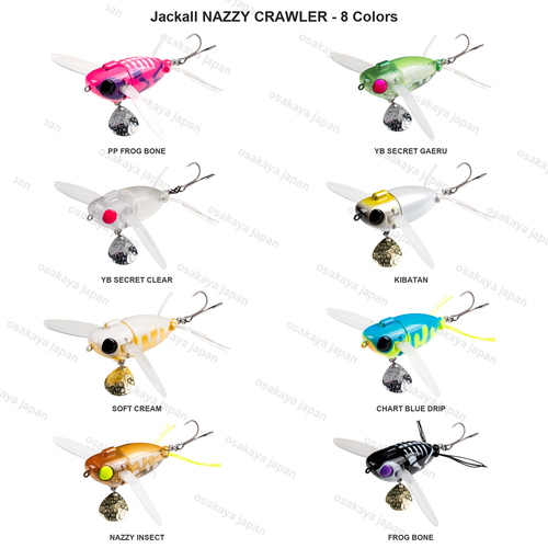 Jackall NAZZY CRAWLER Namazu Catfish Topwater 2026 JDM Lure
