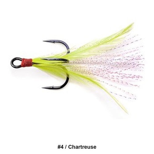 Megabass TEASER HOOK 2 Pack Feather Treble Hook Choose Size Color JDM Japan