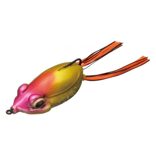 Evergreen Kicker Frog 58mm Hollow Body Topwater Frog Lure JDM