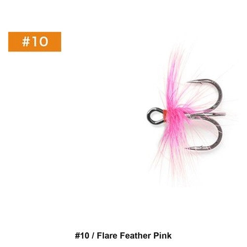 Megabass TEASER HOOK 2 Pack Feather Treble Hook Choose Size Color JDM Japan