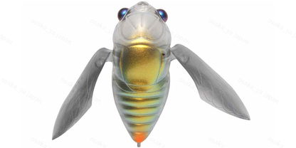 Megabass GRAND SIGLETT Topwater Cicada Bug 42.5mm 1/4oz JDM Bass