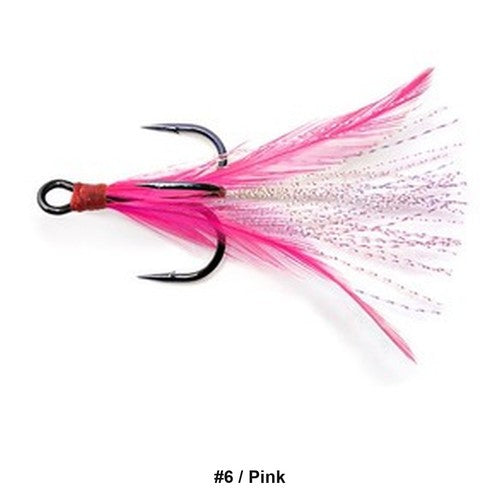 Megabass TEASER HOOK 2 Pack Feather Treble Hook Choose Size Color JDM Japan