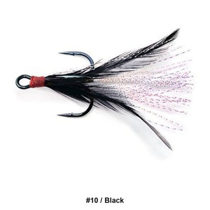 Megabass TEASER HOOK 2 Pack Feather Treble Hook Choose Size Color JDM Japan