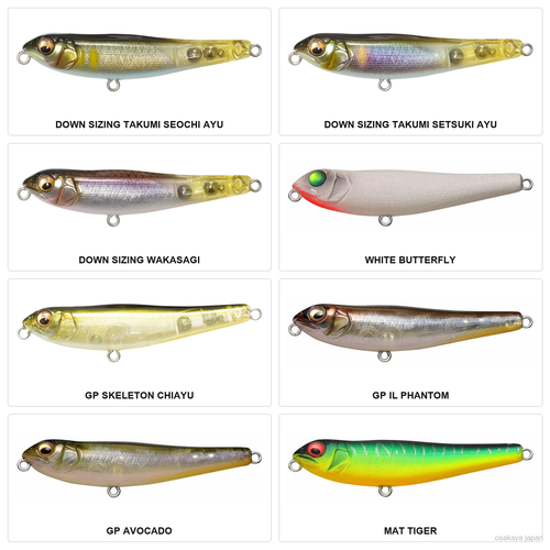 Megabass DOG-X Jr. COAYU 71mm Floating Topwater Lure Choose Color JDM