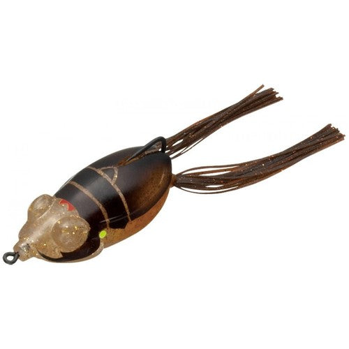 Evergreen Kicker Frog 58mm Hollow Body Topwater Frog Lure JDM