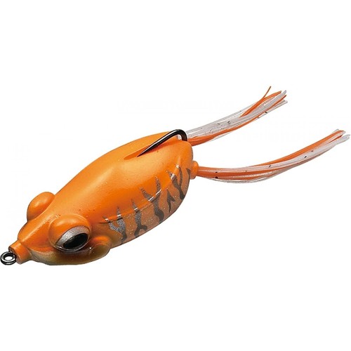 Evergreen Kicker Frog 58mm Hollow Body Topwater Frog Lure JDM