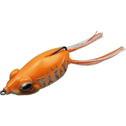 Evergreen Kicker Frog 58mm Hollow Body Topwater Frog Lure JDM