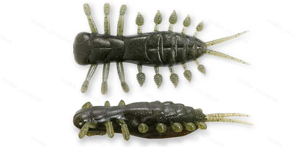 Megabass YAGOT 3.5" Soft Plastic Dragonfly Nymph JDM Bass