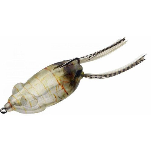 Evergreen Kicker Frog 58mm Hollow Body Topwater Frog Lure JDM