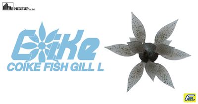 HIDEUP Coike Fish Gill L 35mm Soft Bait JDM Bass Lure Choose Color