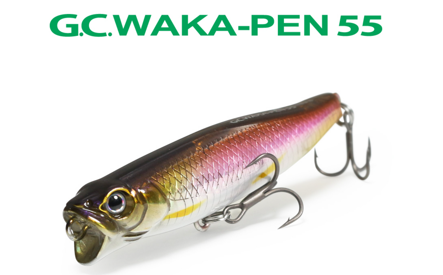 Issei G.C. Wakapen 55 Topwater Pencil Bait Reproduction JDM (Choose Colors)