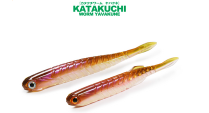 Issei Katakuchi Worm Yabakune 4.5in 5.5in Soft Plastic Fluke Jerkbait JDM