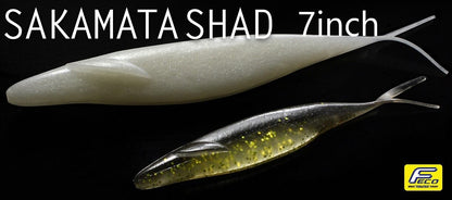 Deps Sakamata Shad 7 inch Soft Plastic Fluke Jerkbait